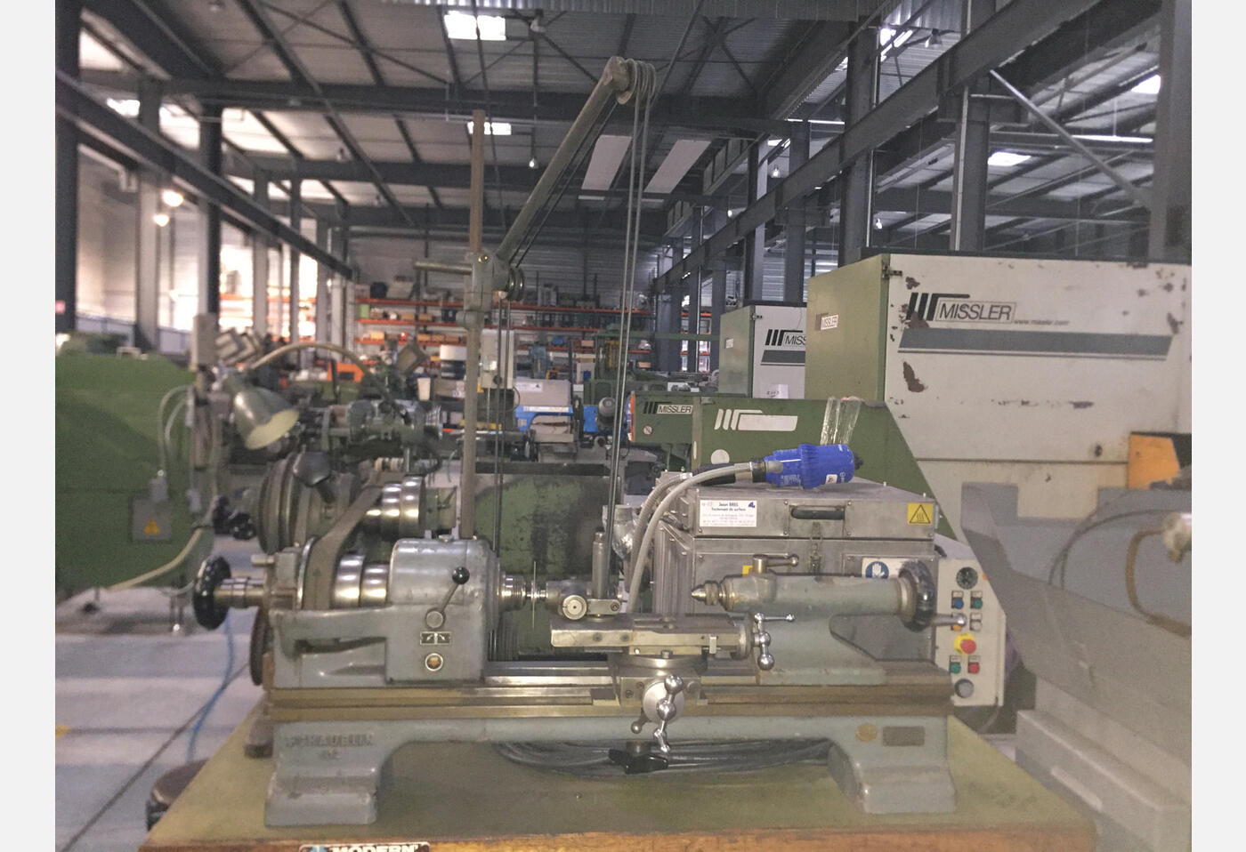 EX390 MECHANICAL LATHE SCHAUBLIN 102