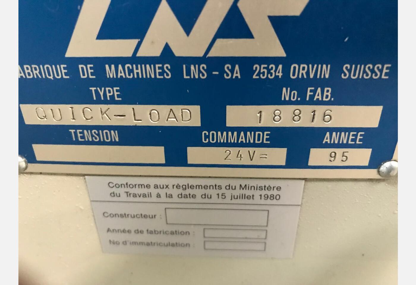 EX529 EMBARREUR BARRE COURTE LNS QUICK LOAD