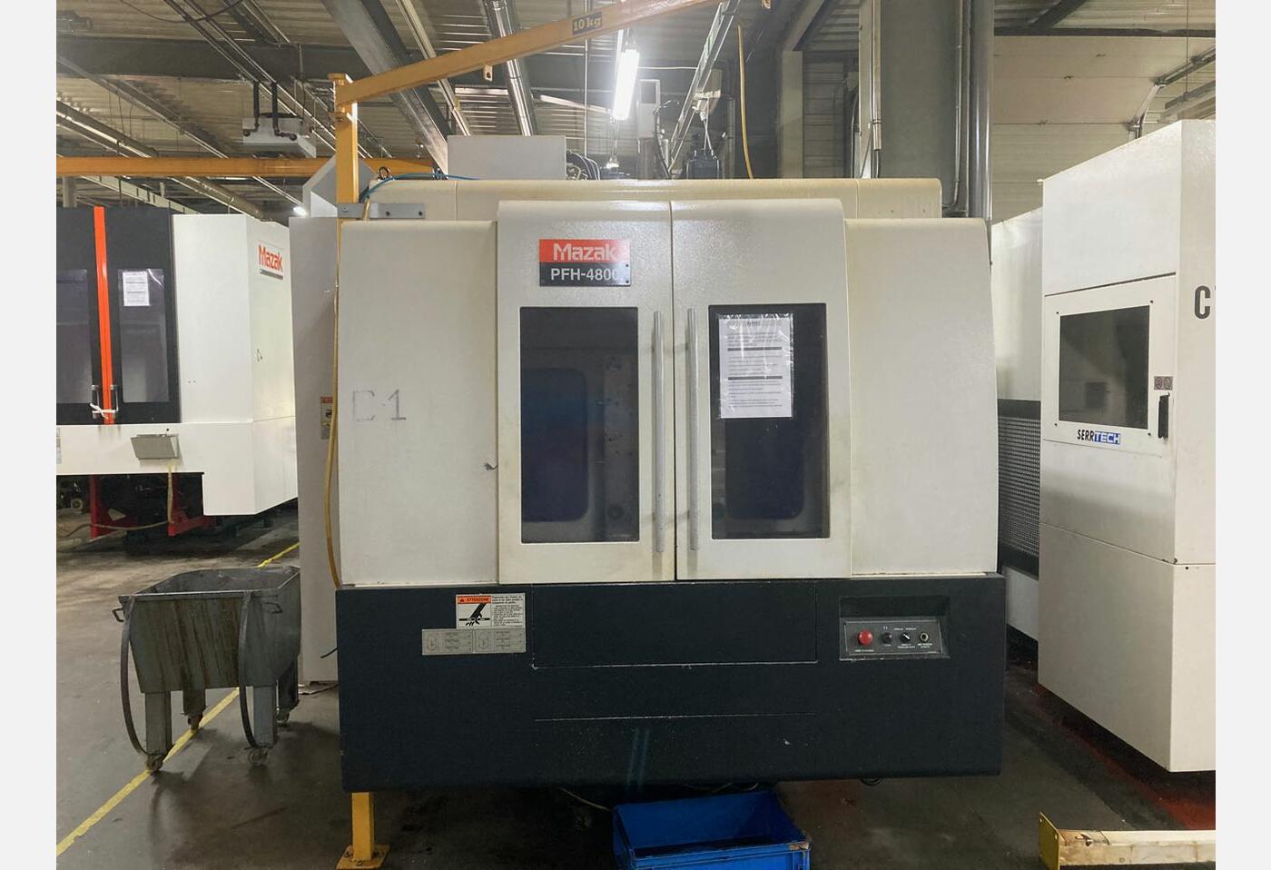 7293 HORIZONTAL MACHINING CENTER MAZAK PFH 4800