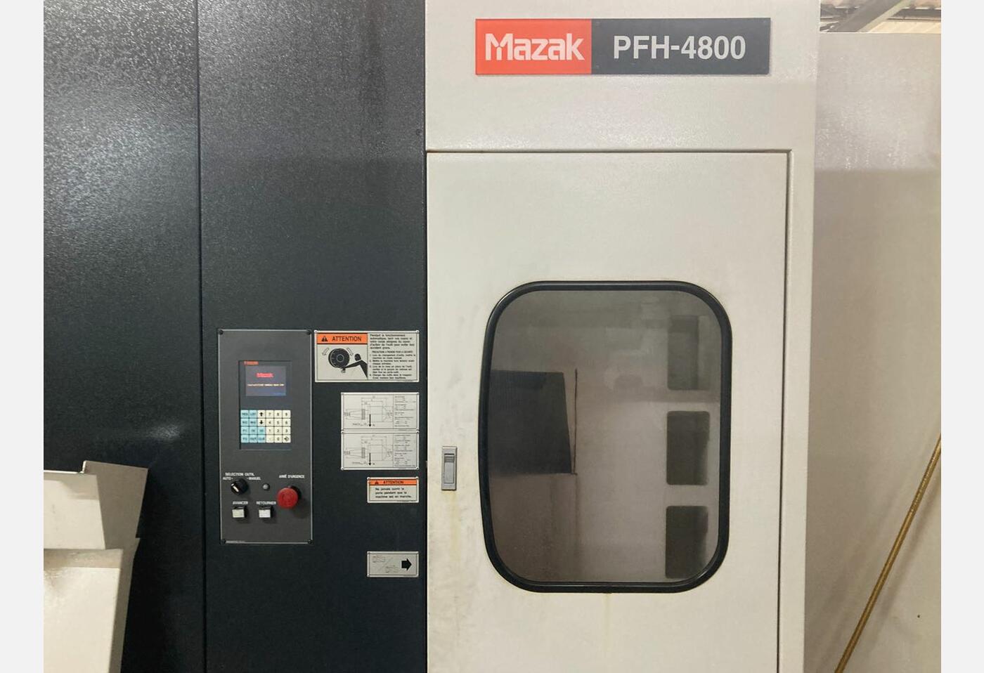 7293 HORIZONTAL MACHINING CENTER MAZAK PFH 4800