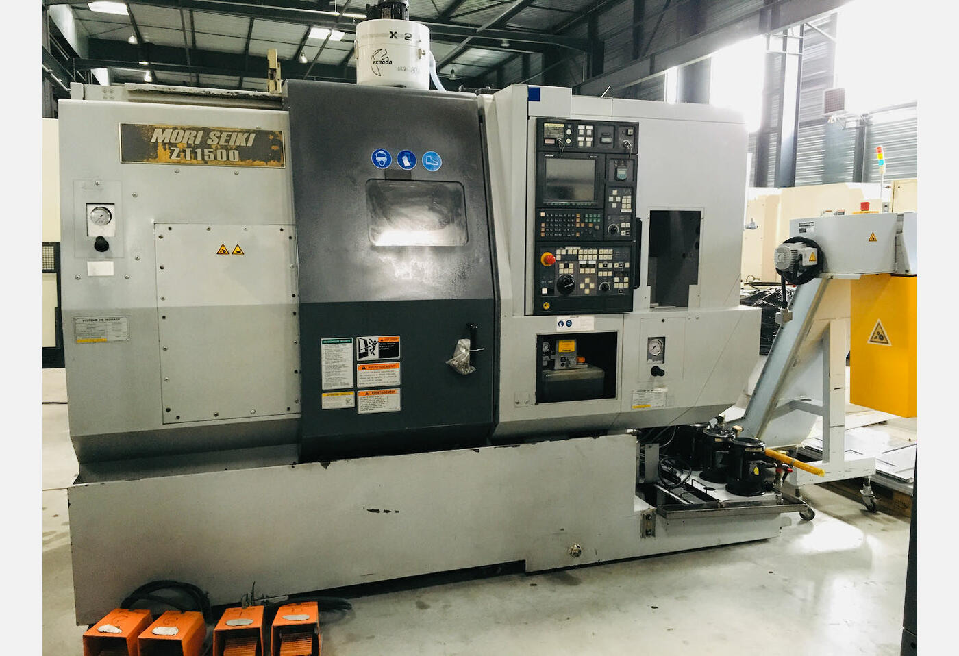 7308 USED CNC LATHE MORI SEIKI ZT1500 Y