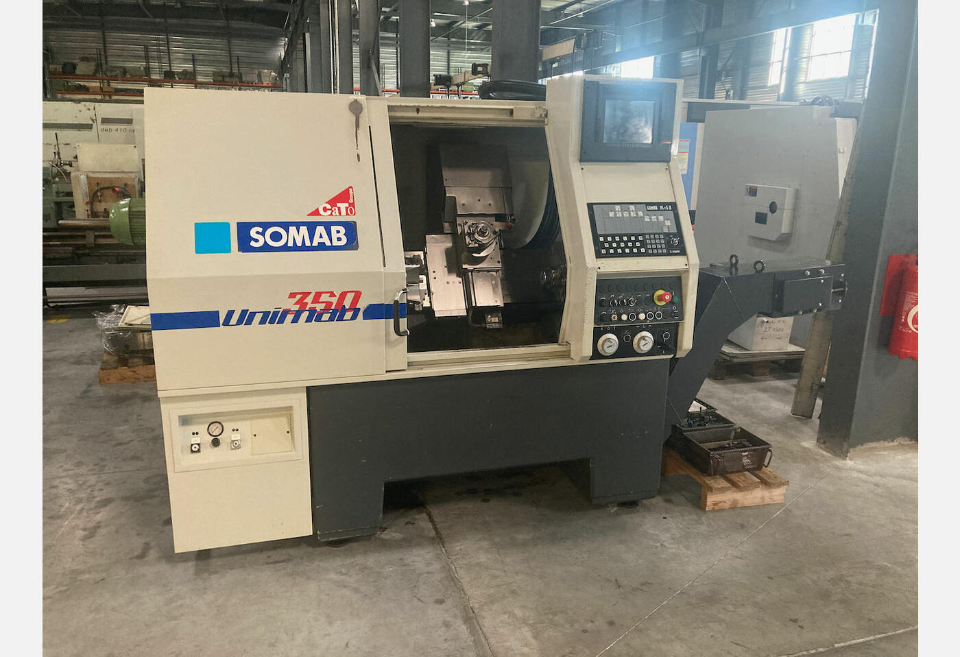 73294 CNC LATHE LEARNING SOMAB UNIMAB 350