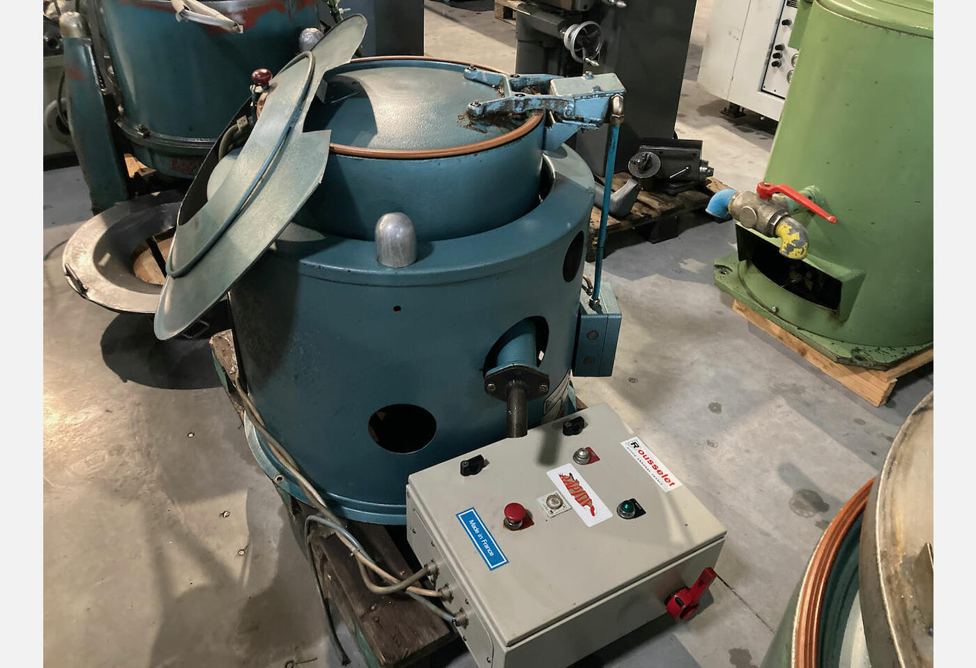 EX692 spinning machine ROUSSELET SA 50 KC