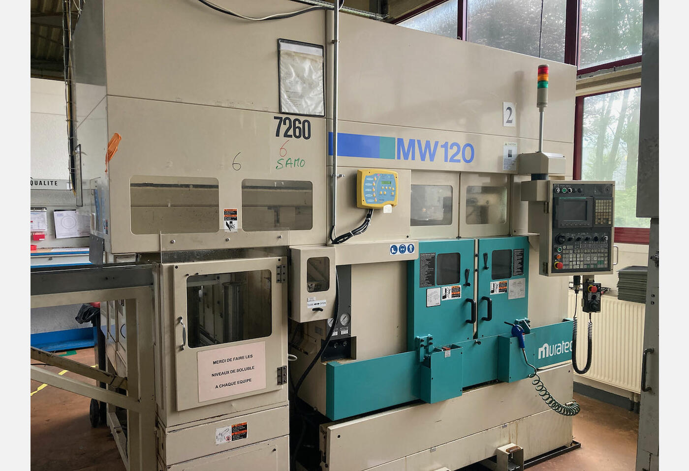 7417 TOUR CNC MURATEC MW 120